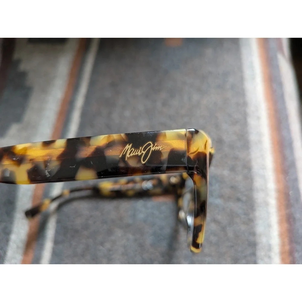 MAUI JIM PLUMERIA MJ768-10L BLONDE TORTOISE SUNGLASSES FRAME ONLY